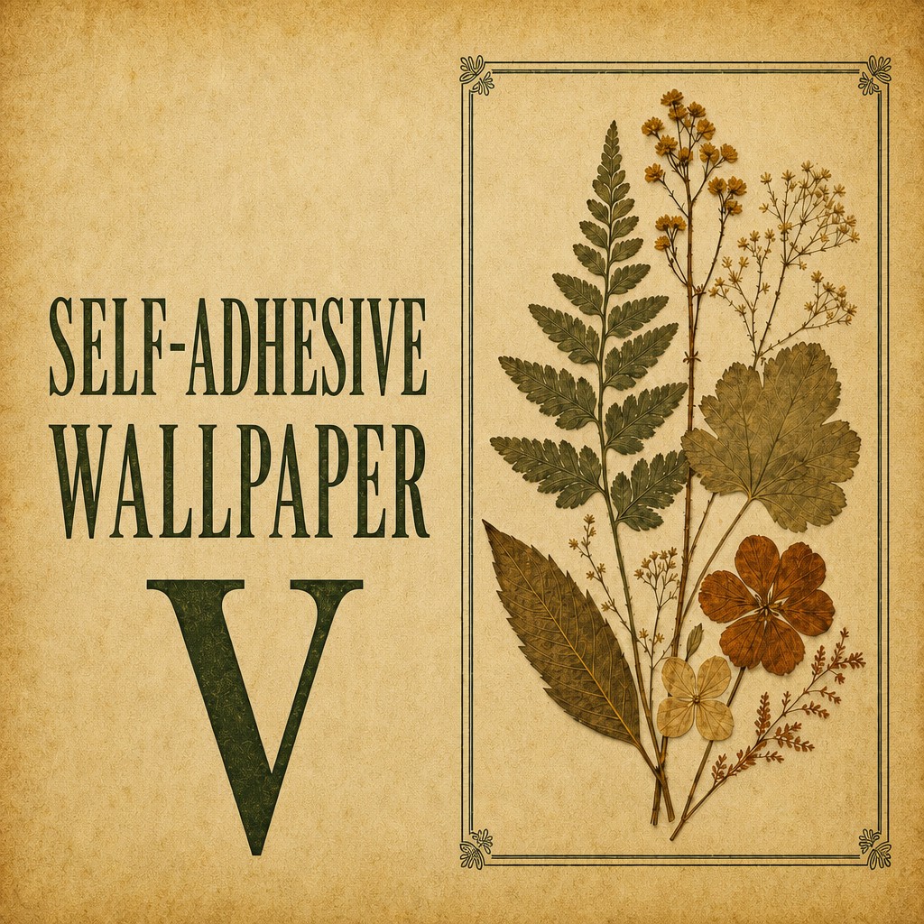 Self-adhesive V collection cover