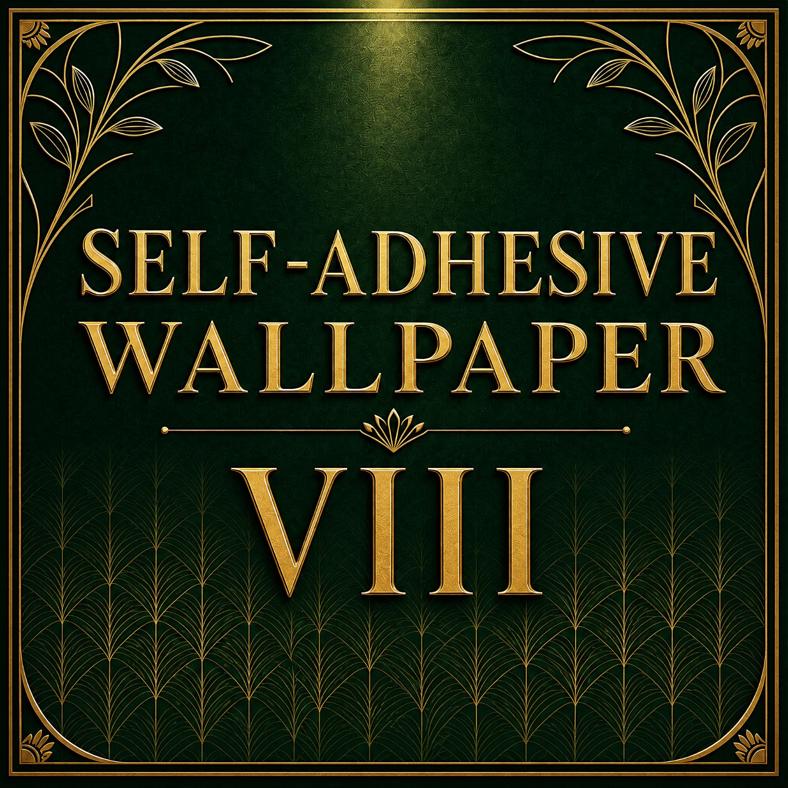 Self-adhesive VIII collection cover